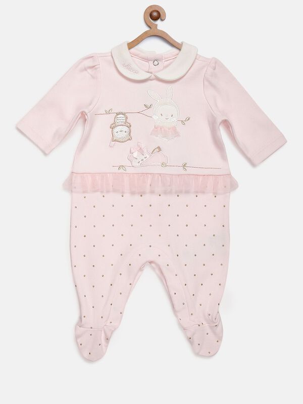 Knitted Babysuit-Leg Opening image number null